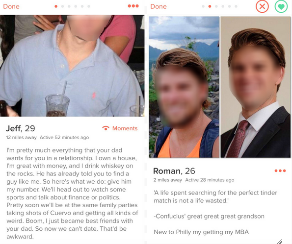 Cash profiles douchy tinder How To