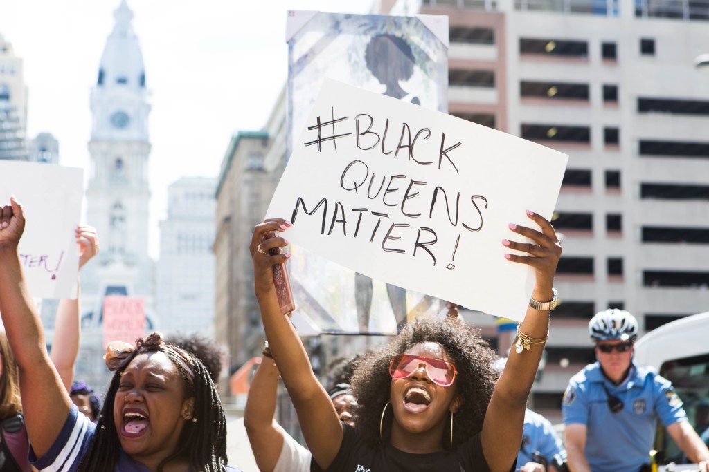 16 photos from Philly's March for Black Women - On top of Philly news