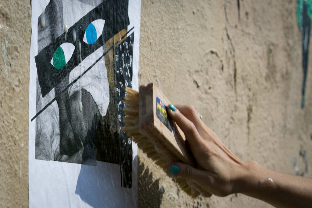 How Philly street art gets made A wheatpaste journey from the Bok to