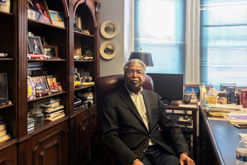 Rev. Jesse Wendell Mapson, Jr. is pastor of the Monumental Baptist Church in West Philly.