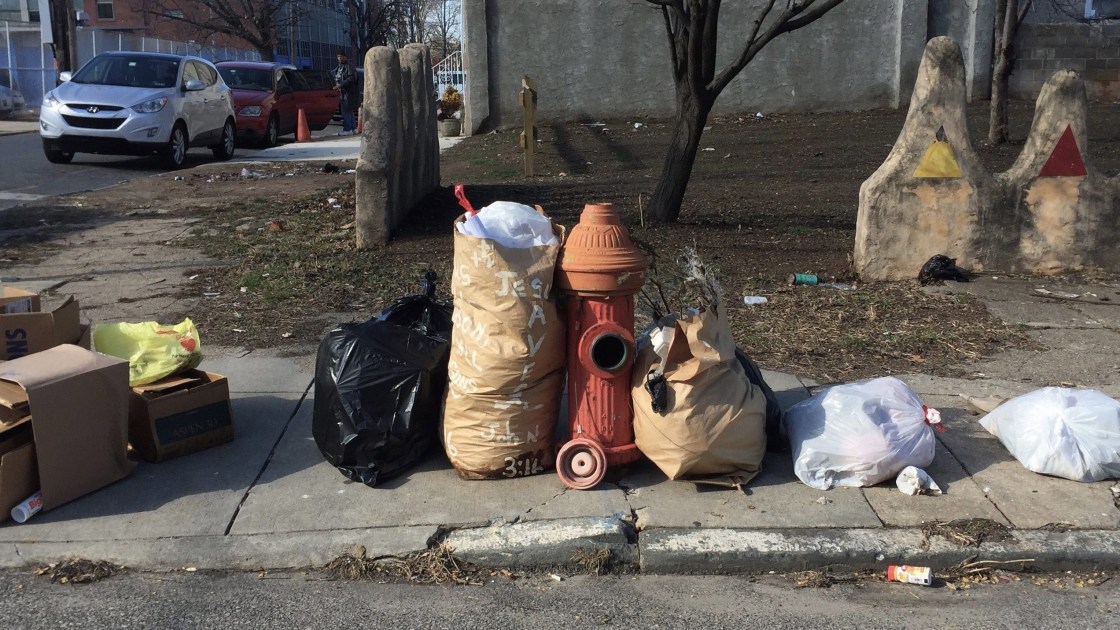 Trash collection more than doubled in some Philly neighborhoods during