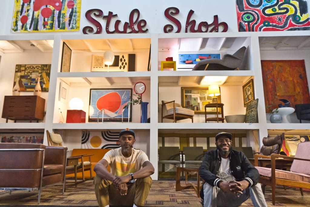 Modern Republic co-owners Steven Brown (left) and Kenya Abdul-Hadi (right)