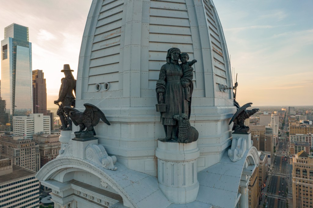 Philadelphia City Hall sculpture guide Themes and origin of hundreds