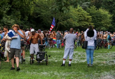 Photos: Philly Naked Bike Ride 2021 with 'clothes off, masks on' - On