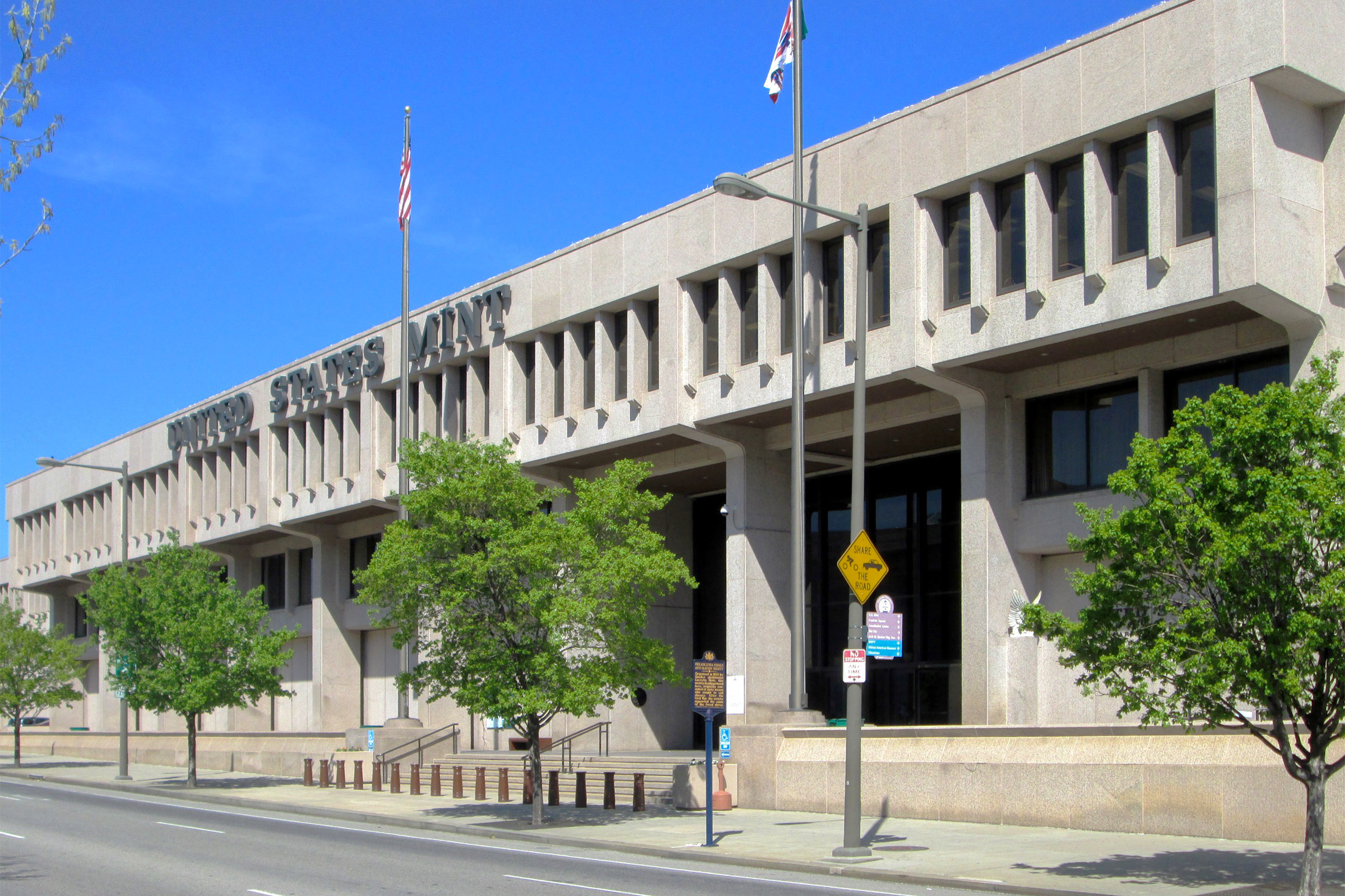 Philly is home to the first U.S. Mint