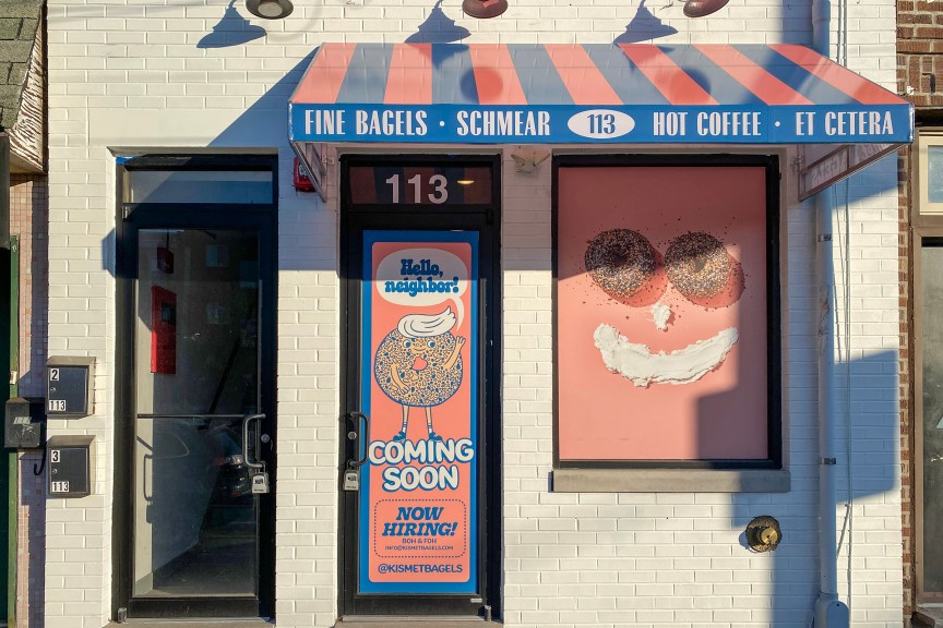 Kismet Bagels' soon-to-open shop at 113 E. Girard Ave. in Fishtown
