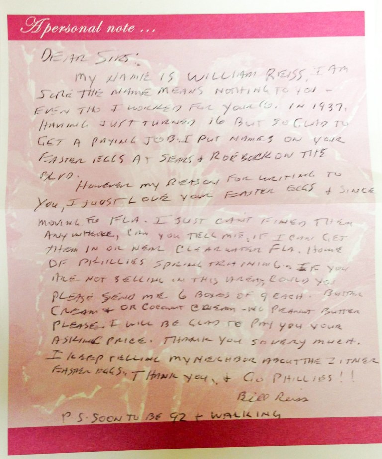 Zitner's Butter Krak Eggs and Philly’s 100yearold Easter tradition On top of Philly news