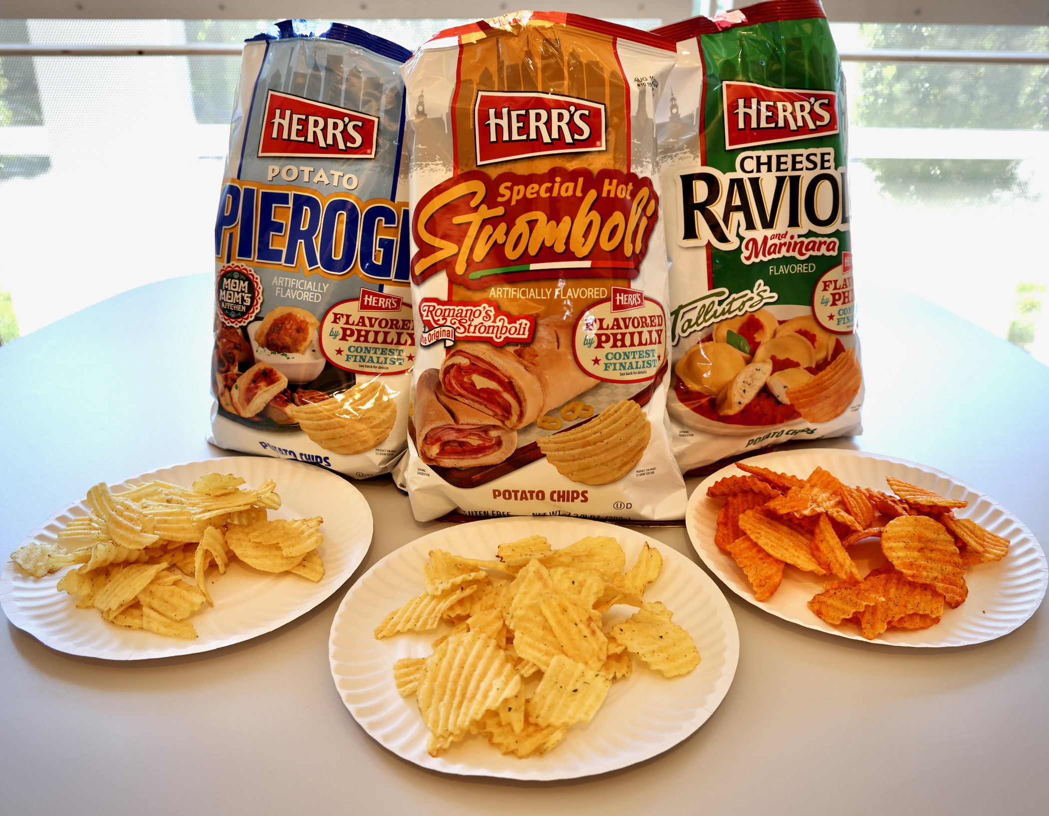 Herr's 'Flavored by Philly' potato chip tasteoff reactions