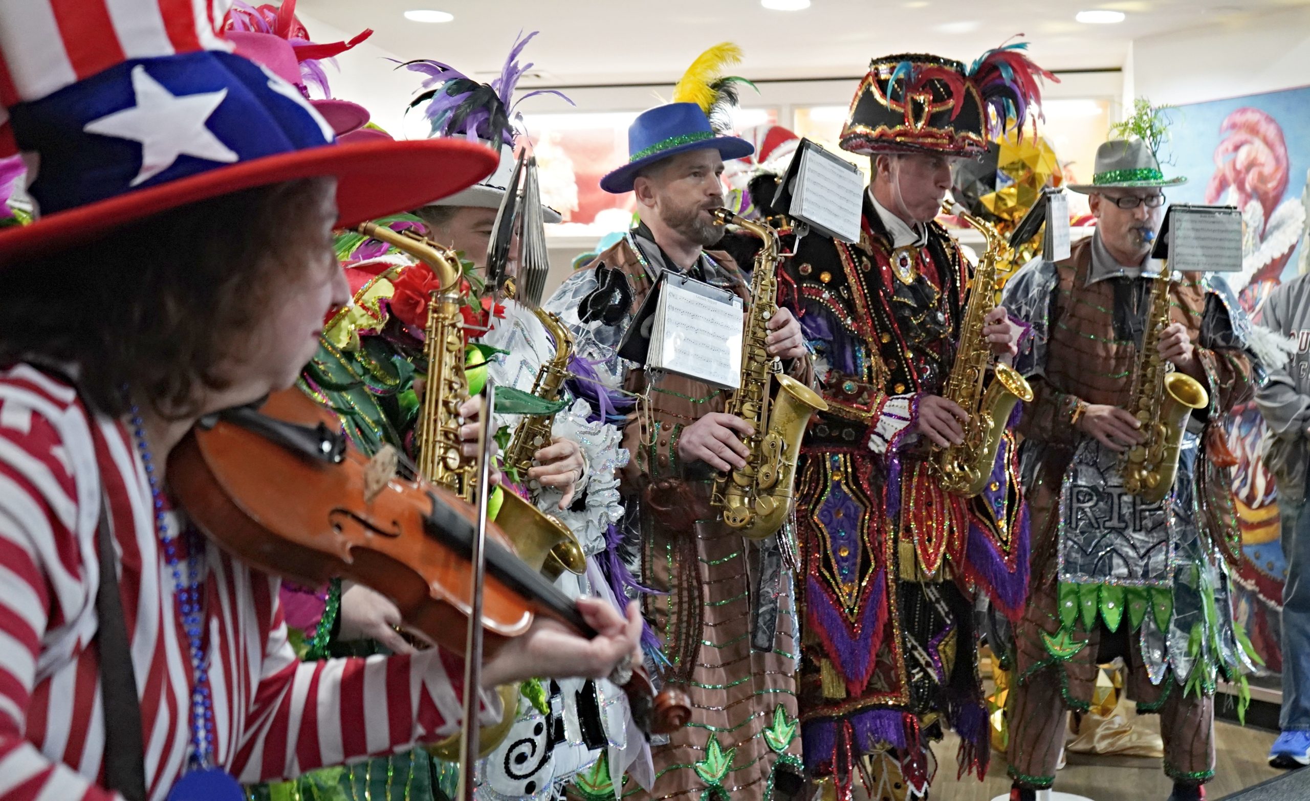 The festivities were part of the ‘52 Weeks of Firsts,’ celebrating the New Year’s Day staple as the nation’s oldest folk parade.