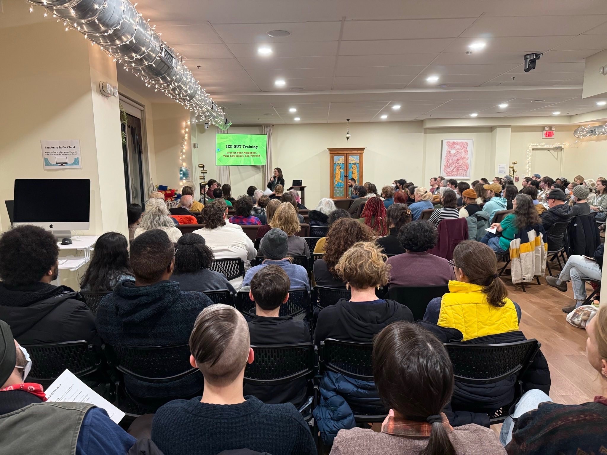 The gatherings, led by elected officials and groups throughout the city, teach Philadelphians how to respond to and resist an ICE raid.