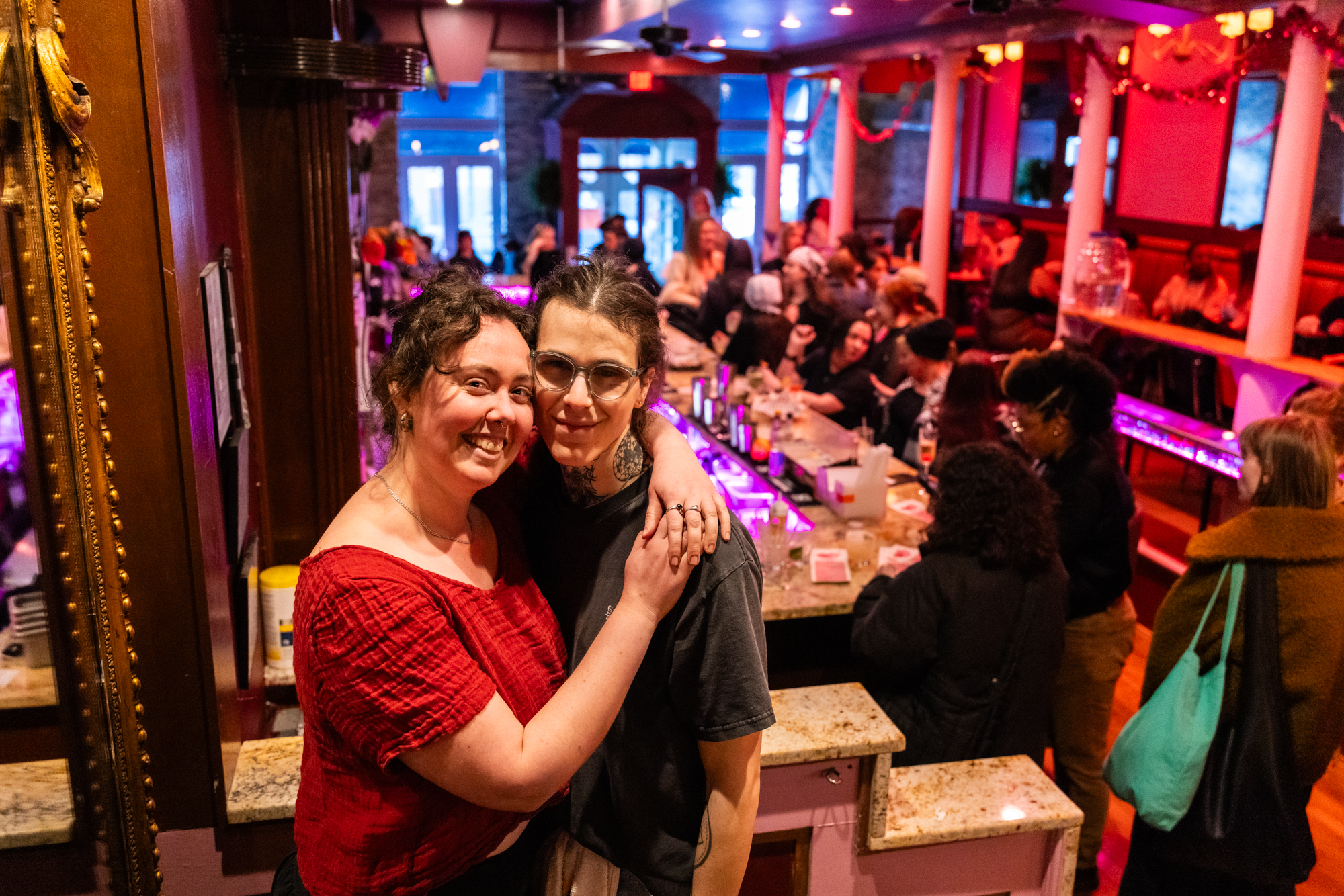 Philly’s queer community showed up big on Wednesday night to celebrate Philly’s first lesbian bar since the Toasted Walnut closed in 2021.