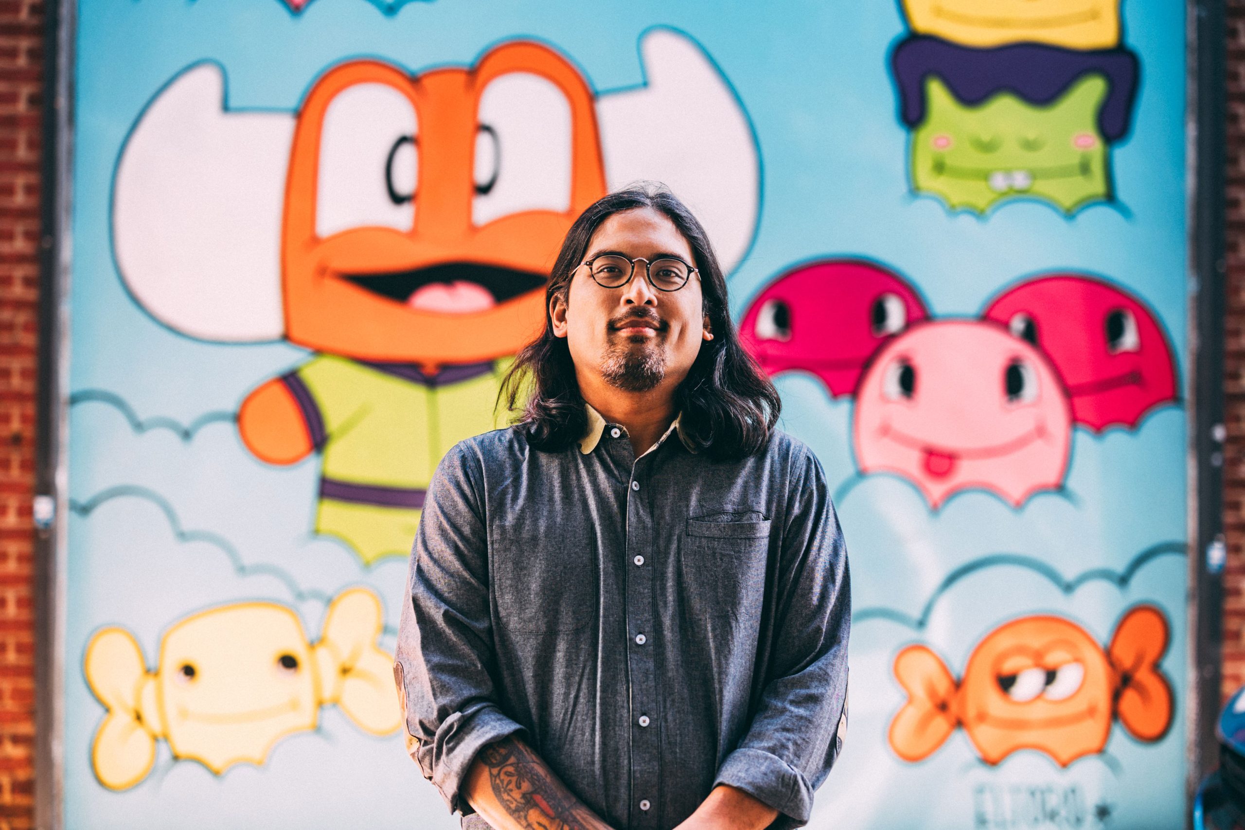 In the wake of his death, Justin Nagtalon, the beloved artist behind the horned character, leaves behind a lasting legacy and mark on his community.