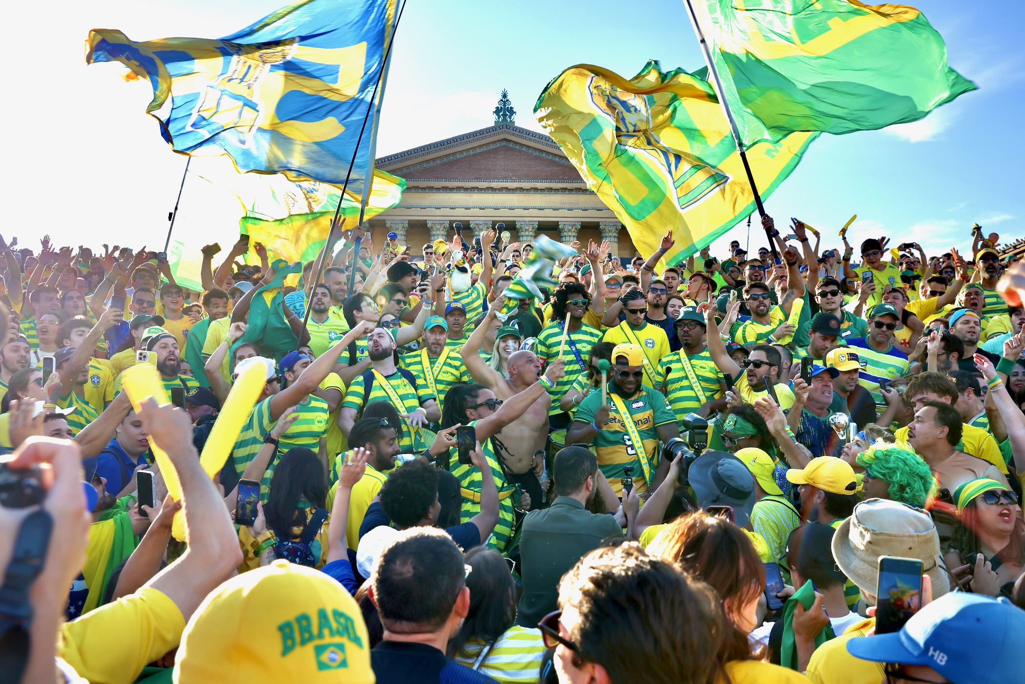 Brazil takes over Philly, dominates Haiti in city’s second World Cup match