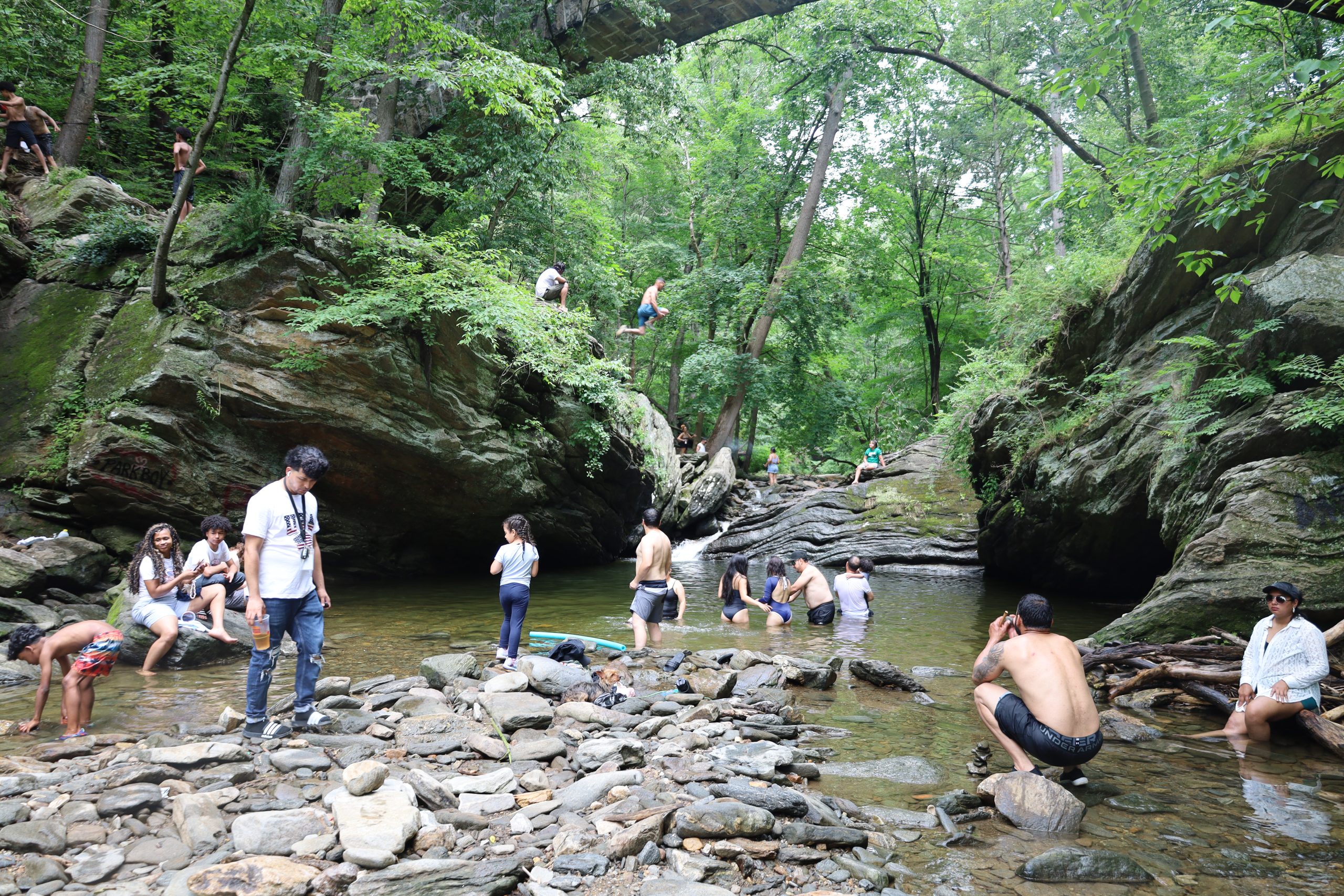 Devil's Pool attracts swimmers trying to beat Philly heat. But is it safe?