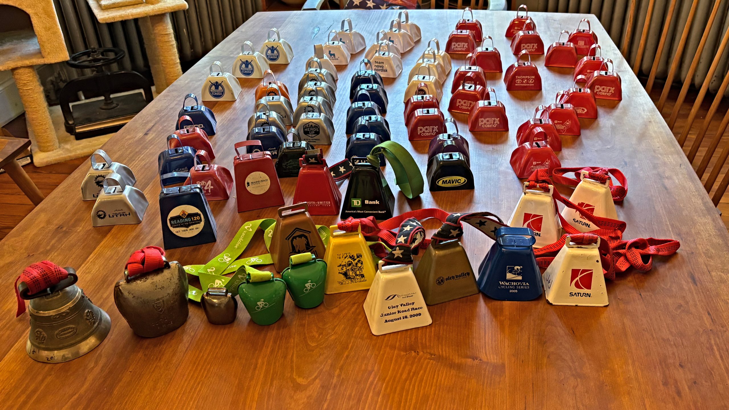 Bells galore: Manayunk couple celebrates son’s Philadelphia Cycling Classic return with dozens of cowbells