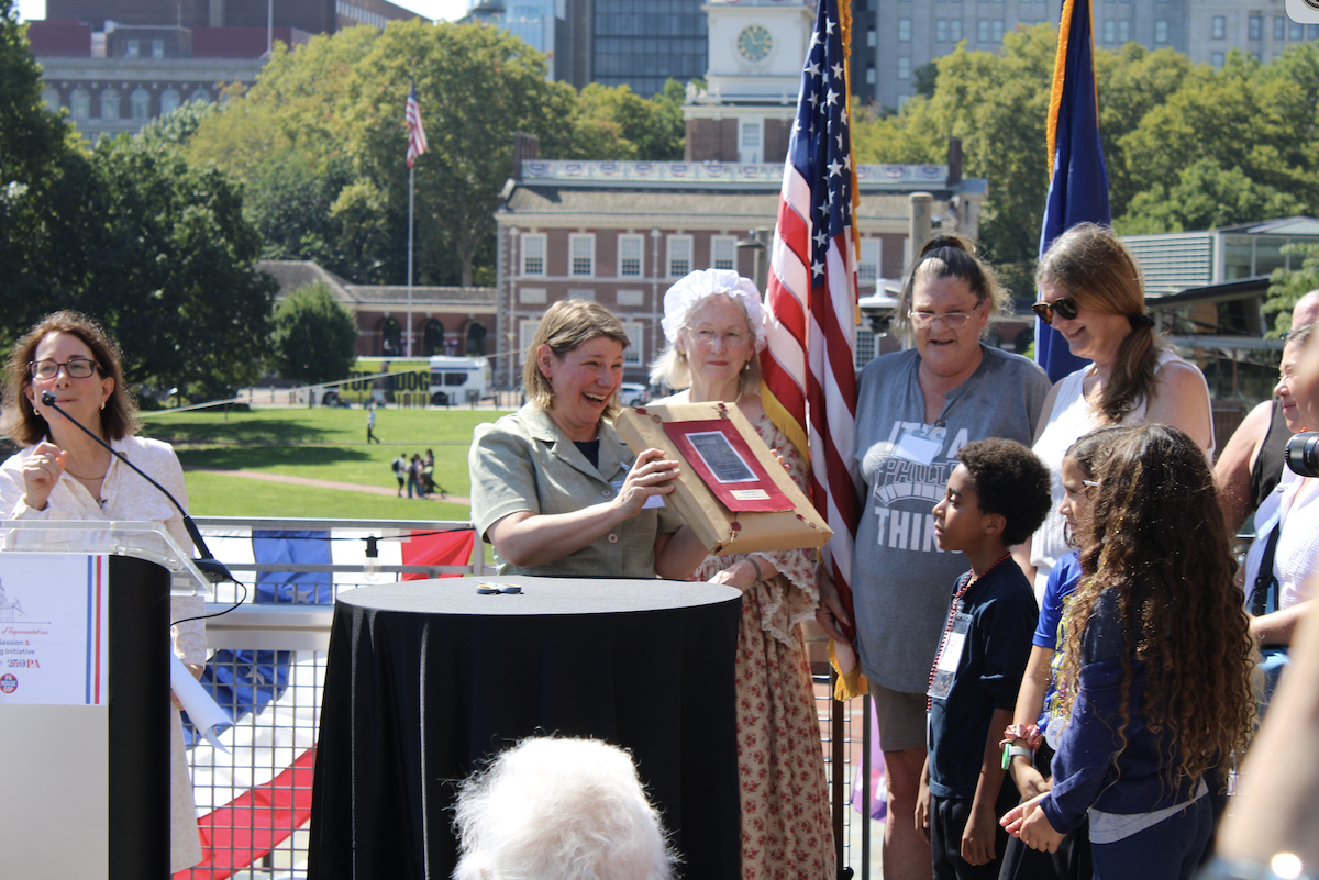 A time capsule sealed by Philly students in 1976 was opened. Here’s what was inside.