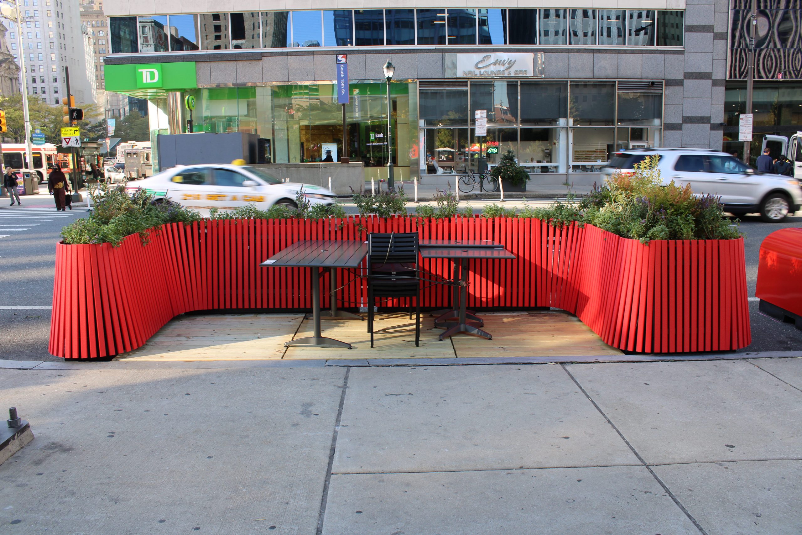 Friendship Testing Questions Philadelphia tests new outdoor dining designs at LOVE Park